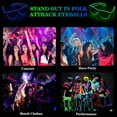 thumbnail image 3 of Gafas con luz LED LIUXGMXG paquete de 2 azul verde, 3 of 5