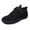 Black, variant on REDARER Boys and Girls Sneakers for Sports Versatile Breathable Shoes for Kids for Gym Yoga and Outdoor Activities,9-9.5 Years