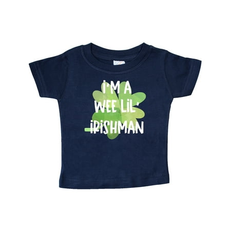 

Inktastic St. Patrick s Day I m a Wee Lil Irishman Gift Baby Boy or Baby Girl T-Shirt