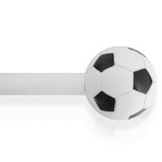 Hometrends Kids' Sporty Soccer Curtain Rod (28" - 48")