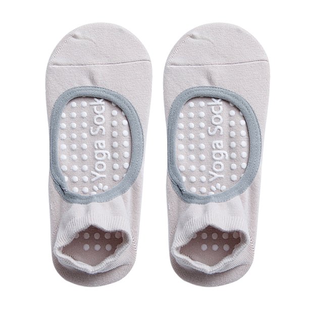 Calcetines de yoga para mujer, calcetines de baile antideslizantes sin espalda para gimnasio (beige) Likrtyny Deportes al aire libre Salida diaria Juego de fiesta