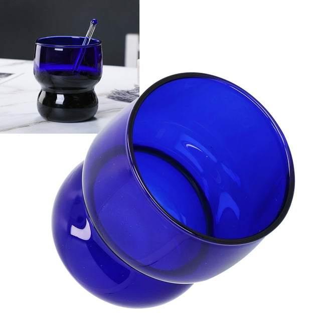 Copa De Vidrio De Borosilicato Para Bebidas Frías Y Calientes, Fáciles De Limpiar, Microonda Y Lavavajillas, Adecuadas Para El Hogar, Hotel, , 350 Ml