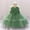 hwj# Green709, variant on Huowey Girls Formal Dress 3D Floral Applique Sleeveless Satin Pageant Party Tutu Dresses Birthday Party Wedding Gowns,Yellow,6-9 Months