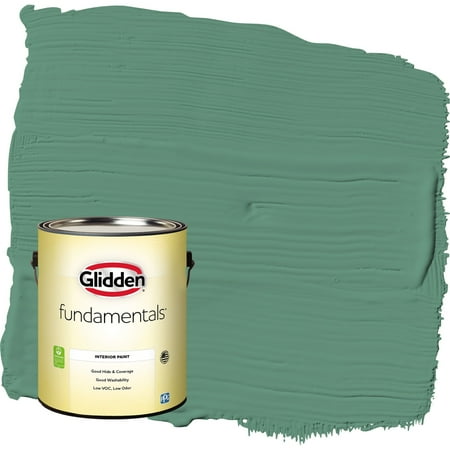 Glidden Fundamentals Sheffield / Green Eggshell Interior Paint 1 Gallon