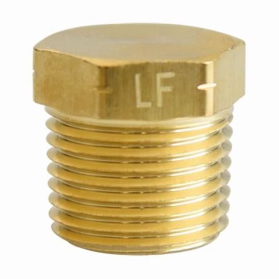 3/8 in. MPT Brass Hex Head Plug