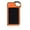 Orange, variant on Clip-on Tag Along Solar Charger For Your Smartphone