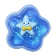 thumbnail image 2 of Marine Sea Shell Squishy for Adults Blue Glitter Sensory Gadget Malleable Conch Silhouette Office Desk Accessory Rebound Pressure Relief Tool 1 Pack, 2 of 5