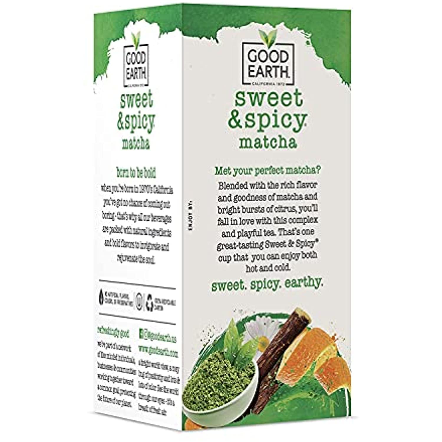 Good Earth Tea Matcha Maker, 18 Count (Pack Of 3) 