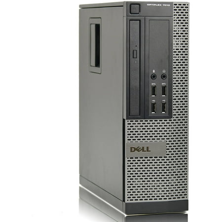 Refurbished Dell OptiPlex 7010 SFF Desktop PC with Intel Core i3-3220 Processor, 4GB Memory, 500GB Hard Drive and Windows 10 Pro (Monitor Not Included)