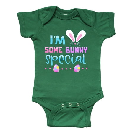 

Inktastic I m Some Bunny Special Bunny Ears and Easter Eggs Gift Baby Boy or Baby Girl Bodysuit