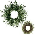 thumbnail image 5 of 15.75'' Olive Wreath: Elegant All-Season Decor For Home & Weddings, 5 of 8