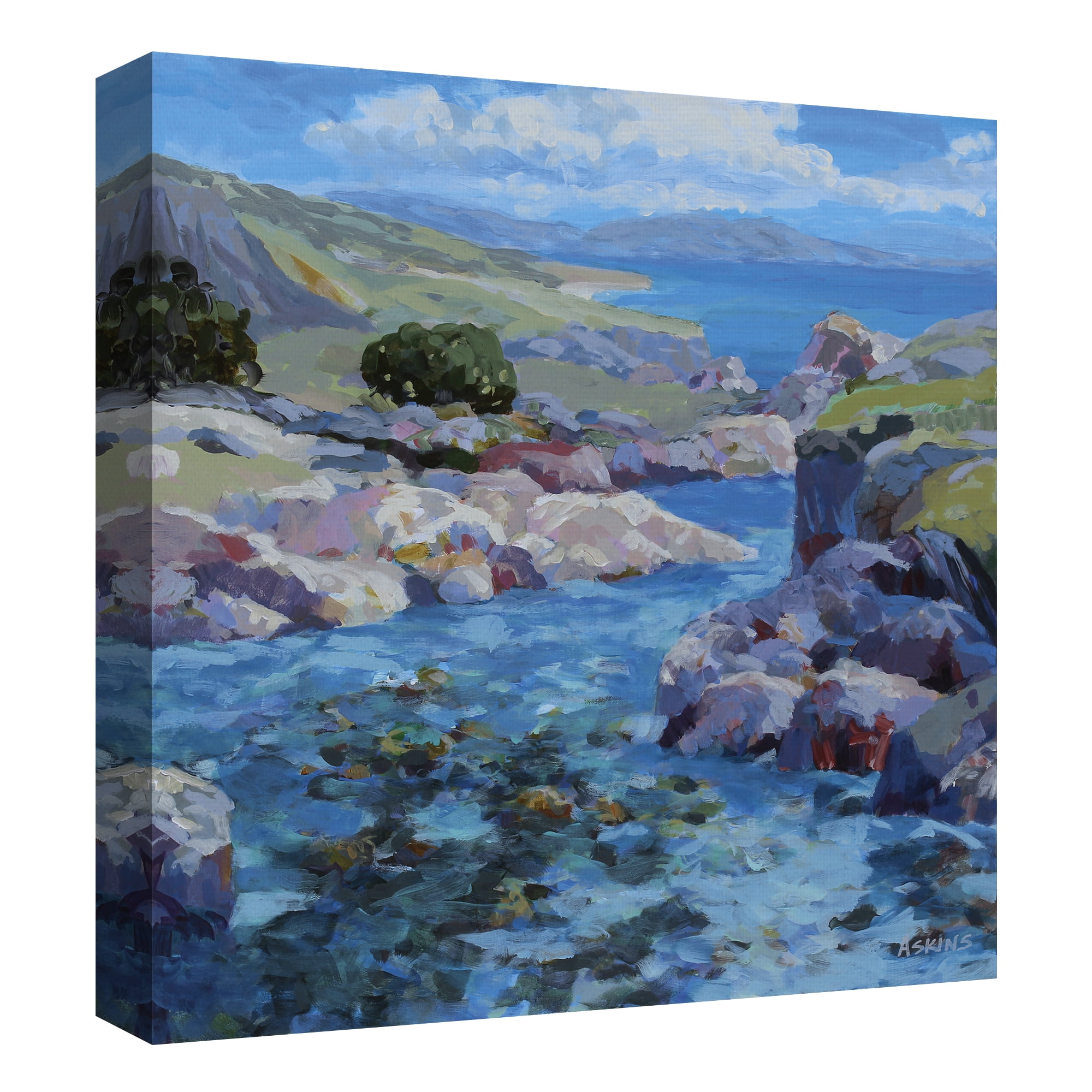 Inlet by Julian Askins Canvas Art Print