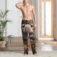 thumbnail image 6 of Fotbe Cute Fallen Leaf Koala Men's Pajama Pants,Sleepwear Pants,Pj Bottoms Drawstring And Pockets-Small, 6 of 7