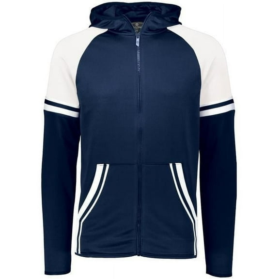 Holloway Sportswear M Retro Grade Jacket Navy/White 229561