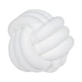 thumbnail image 2 of Bola De Nudo Redondo Almohada Accesorios De Fotografía Redondos Para La Decoración Del Hogar 22 Cm Blanco Soledad  almohada de bola de nudo, 2 of 10