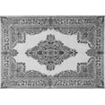 thumbnail image 1 of Ahgly Company Indoor Rectangle Medallion Gray Traditional Area Rugs, 7' x 9', 1 of 1