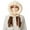 Beige, variant on Women’s 3-in-1 Winter Balaclava Hat – Fleece Lined Beanie with Scarf & Neck Warmer, Thermal Knitted Ski Mask, Beige