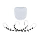 thumbnail image 2 of Decoraciones de dientes temporales con soporte de metal gancho para estudiantes con estuche con negro, 2 of 8