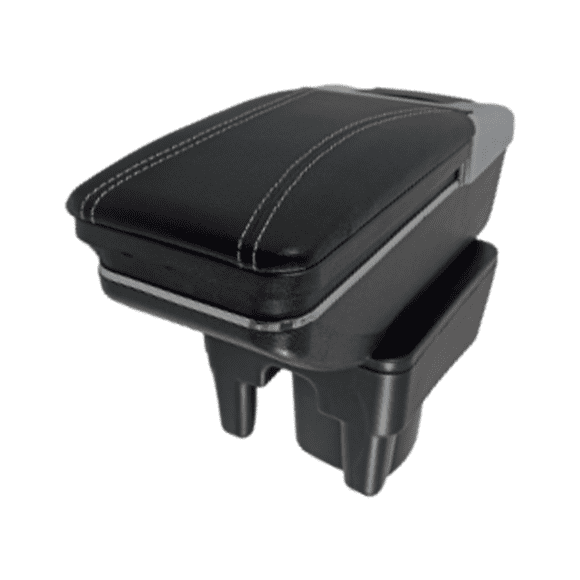 Descansabrazos TSIKA-SL para Toyota Avanza 2005-2012 Sin puertos USB costura blanca