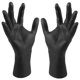 thumbnail image 2 of 2pcs Hand Mannequin Jewelry Display Stand Black Plastic Male Hand Model Bracelet Bangle Gloves Ring Holder Organizer for Home Retail Store, 2 of 3