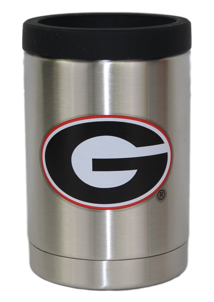 Georgia Bulldogs NCAA Stainless Steel Insulated 12oz Jacket with Seal by Gametime Sidekicks