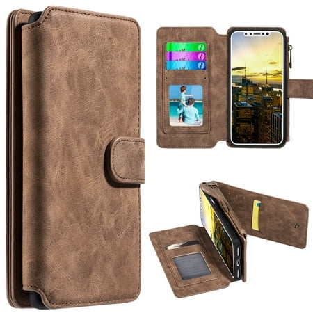 cases iphone walmart 11 For Luxury Wallet Brown Apple iPhone Case Storage MUNDAZE