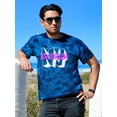 thumbnail image 2 of Ny Brooklyn Street Graffiti  Tie Dye Crystal Men -Image by Shutterstock, Male Large, 2 of 4