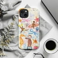 thumbnail image 6 of Combo of 3 Curious Monkey Phone Case, Cute Cartoon Birthday Party and Adventure iPhone Cover Set, Fun Artistic Protective Case for iPhone 16 15 14 13 12 11 Plus Pro Max Mini, 6 of 6