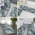 thumbnail image 6 of Aonewoe Boho 3 Piece Kitchen Rug Set Washable Non Slip Kitchen Mats for Floor Decorative Bohemian Kitchen Rugs and Runners Floor Mat for Hallway Laundry Room Sink, 6 of 7