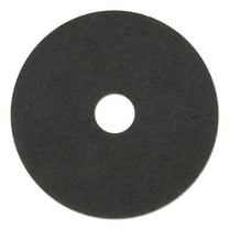 3M Low-Speed Stripper Floor Pad 7200 17" Diameter Black 5/Carton 08379