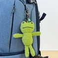 thumbnail image 6 of Wrapables Cute Plush Keychain Pendant Charm for Bag, Frog, 6 of 6