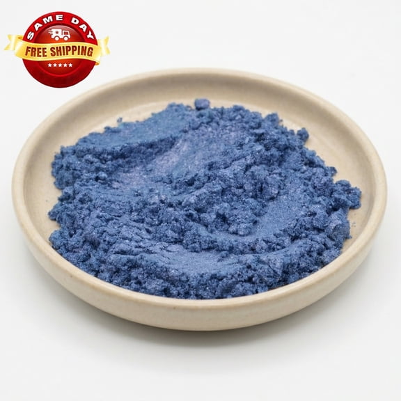 MIDNIGHT BLUE LUXURY MICA COLORANT PIGMENT POWDER COSMETIC GRADE 1 OZ