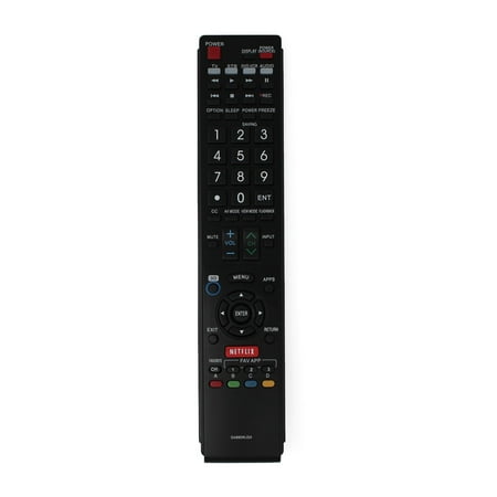 Replacement Sharp GA890WJSA TV Remote Control for LC46LE835U, 2000, 2200, 300, 4500, 5800, 6, 811, LC37GP1U Television