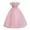 Pink#2, variant on Kids' $10 Under Girls Dress Puff Sleeve Princess Dress for Girl Long Sequin Dress Canonicals Save Big