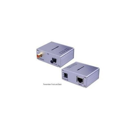 - Vanco 280531 Digital Audio (Optical or Coax) over Cat5e/Cat6 Cable Extender/Balun