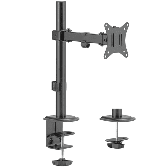 AnthroDesk Single LCD Monitor Desktop Mount, with Articulating Arm