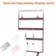 thumbnail image 4 of Soporte organizador de joyería Yuarrent con 48 agujeros color negro, 4 of 6