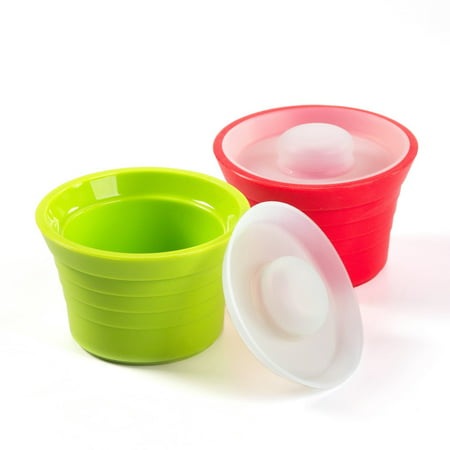 Kinderville 2-Pack 3.5 Ounce Little Bites Storage Silicone (Best Tire Prep For Bite)