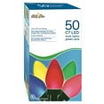 thumbnail image 2 of Brite Star 50 Lt C7 Smooth LED Light, Traditional Multi, Green Wire, 2 of 2