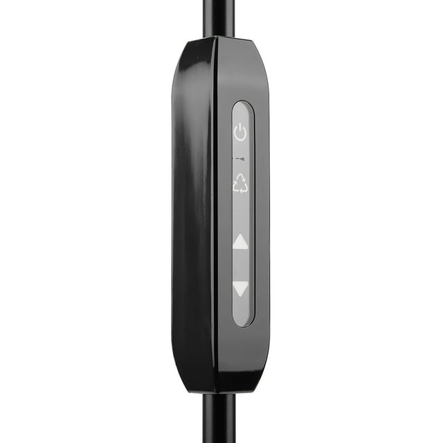 Arc Floor Lamps for Living Room Modern LED Remote Control 3-Fork Base Floor Light Black Floor Light 110-240V 12W
