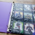 thumbnail image 7 of Bazic 2101 8.75 x 11.75 in. Side Loading 9-Pockets Double Sided Sports Card Holder - Pack of 5, 7 of 7