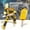 Yellow, variant on YujiCraft Ice Cream Transforming Toy, 2 in 1 Popsicle Robot Toys, Fun Deformation Robot Action Figure, Christmas Birthday or Halloween Gift Toys for Teens and Adult, Red