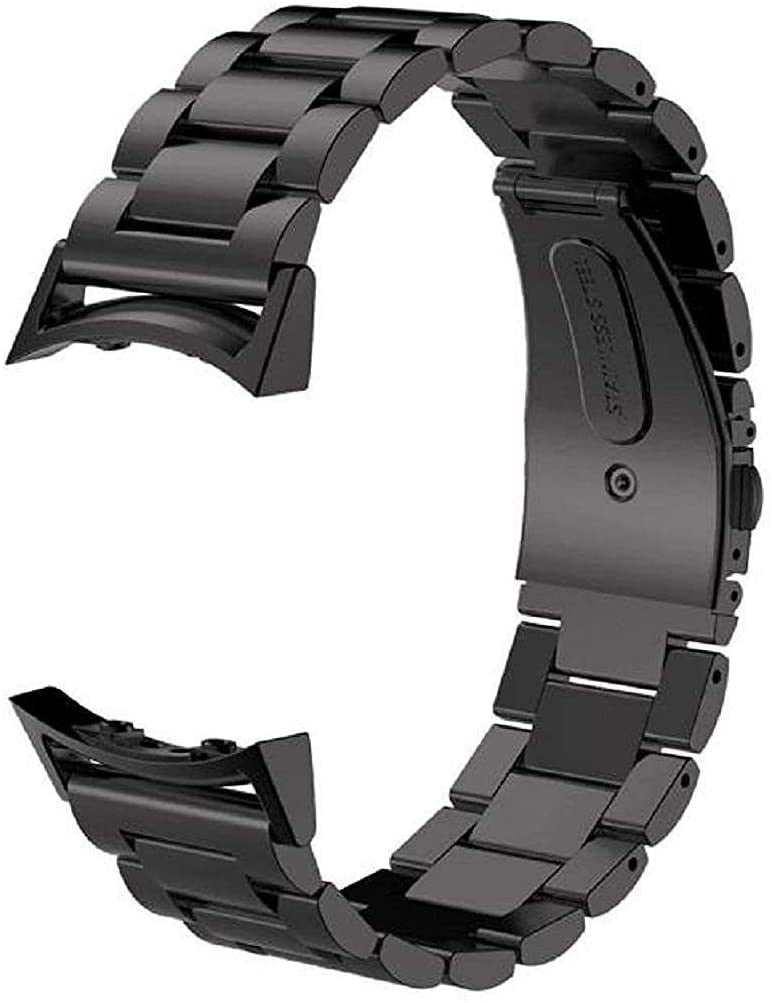 Krigsfanger Almindeligt Præfiks Gear S2 s Solid Stainless Steel Metal Replacement with Adapters for Samsung  Gear S2 Smart Watch (Metal - Walmart.com