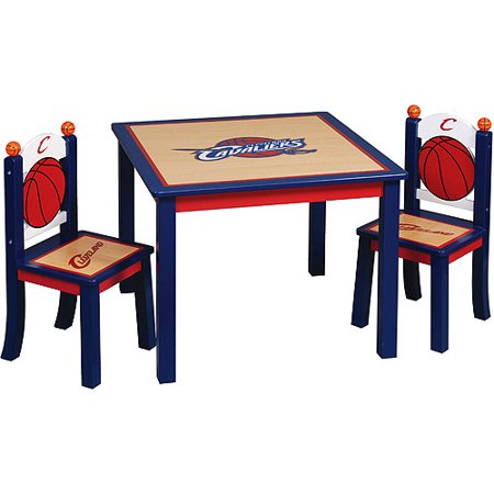 Guidecraft NBA - Cavaliers Table and Chairs Set