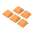 thumbnail image 1 of Unique Bargains 1U Blank Keycaps, 5 Pack Universal PBT Keyboard Replacement Accessories for MX Mechanical Keyboard, Orange, 1 of 6