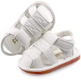 thumbnail image 5 of Baby Boys Girls Squeaky Sandals Non-Slip Soft Rubber Sole Closed Toe Infant Summer Outdoor Shoes Toddler First Walkers, 5 of 6