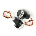 thumbnail image 3 of 2 luces LED para manillar de motocicleta, indicador de señal de giro, empuñadura lateral (luz blanca y amarilla), 3 of 10