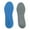 Grey, variant on CSChome 3D Shoe Insole Women Men Insoles 3D Design High Elasticity Breathable Sweat Absorption Sports