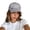 Grey, variant on Breathable Wide Brim Baseball Visor with Bowknot Design Lightweight Sun Hat for Outdoor Activities Lady Visor One Size