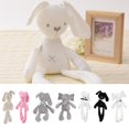 thumbnail image 2 of Lindo conejo de peluche suave de juguete Muñeca de conejo británica Almohada Muñeca para niños Muñeca, 2 of 7